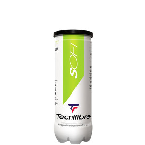 Tube of 3 TECNIFIBRE soft balls Tube of 3 TECNIFIBRE soft balls