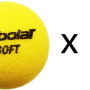 Bag of 36 BABOLAT soft foam balls