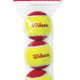 Bag of 3 WILSON starter red balls