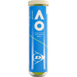 Tube of 4 DUNLOP australian open balls Tube of 4 DUNLOP australian open balls