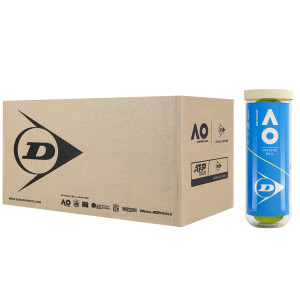 Box of 24 tubes of 3 balls DUNLOP australian open Box of 24 tubes of 3 balls DUNLOP australian open