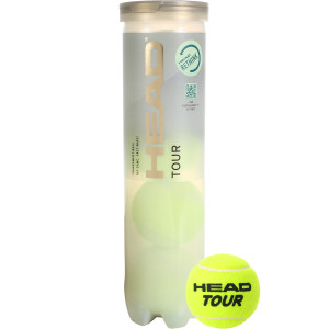 Tube 4 balles HEAD tour Tube 4 balles HEAD tour