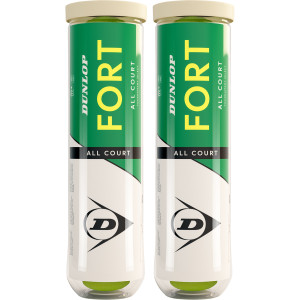 Bipack of 4 DUNLOP fort tournament select balls Bipack of 4 DUNLOP fort tournament select balls
