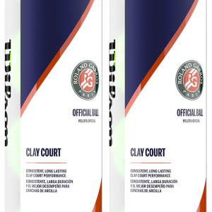 Bipack of 4 WILSON roland garros official clay balls Bipack of 4 WILSON roland garros official clay balls