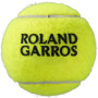 Tube of 4 WILSON roland garros clay court balls