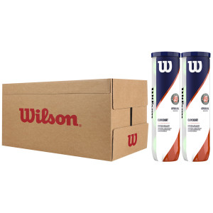 Box of 9 bipacks of 4 WILSON roland garros official clay balls Box of 9 bipacks of 4 WILSON roland garros official clay balls