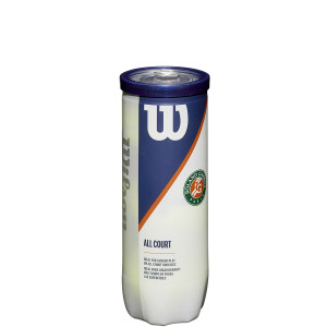 Box of 24 tubes of 3 WILSON roland garros all court balls Box of 24 tubes of 3 WILSON roland garros all court balls