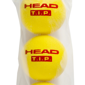 Bag of 3 foam balls HEAD tip foam red Bag of 3 foam balls HEAD tip foam red
