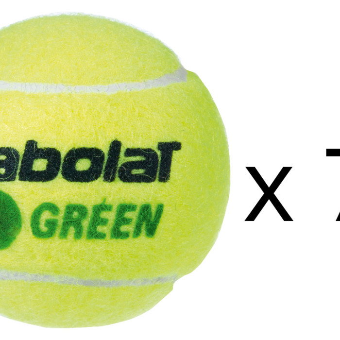 Refill 72 BABOLAT green balls Refill 72 BABOLAT green balls