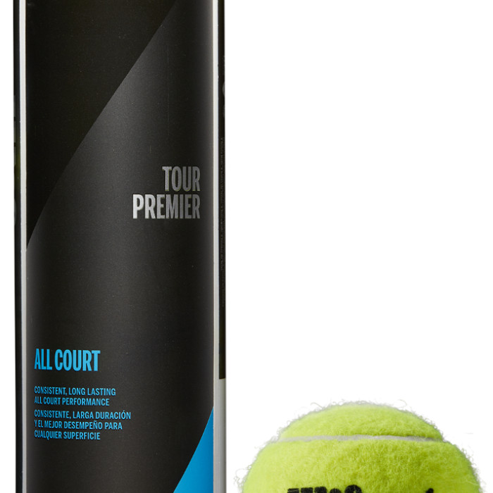 Tube of 4 WILSON tour premier balls Tube of 4 WILSON tour premier balls