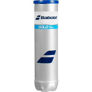 Tube of 4 BABOLAT gold all court balls Tube of 4 BABOLAT gold all court balls