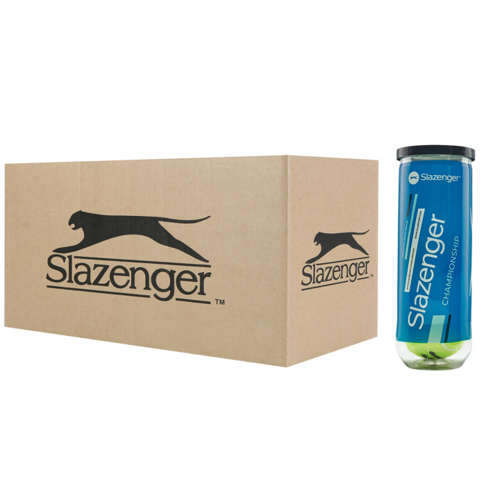 Box of 24 tubes 3 balls SLAZENGER championship Box of 24 tubes 3 balls SLAZENGER championship