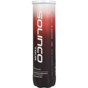 Tube of 4 SOLINCO balls Tube of 4 SOLINCO balls