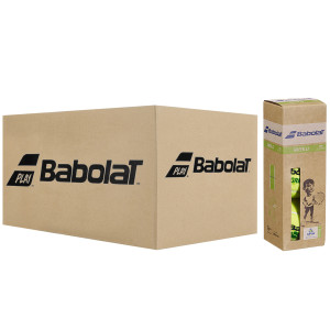 Box of 24 tubes of 3 BABOLAT green balls Box of 24 tubes of 3 BABOLAT green balls