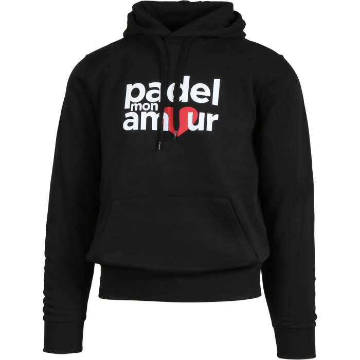 Sweat PADEL MON AMOUR coton a capuche Sweat PADEL MON AMOUR coton a capuche