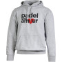 Sweat PADEL MON AMOUR coton a capuche