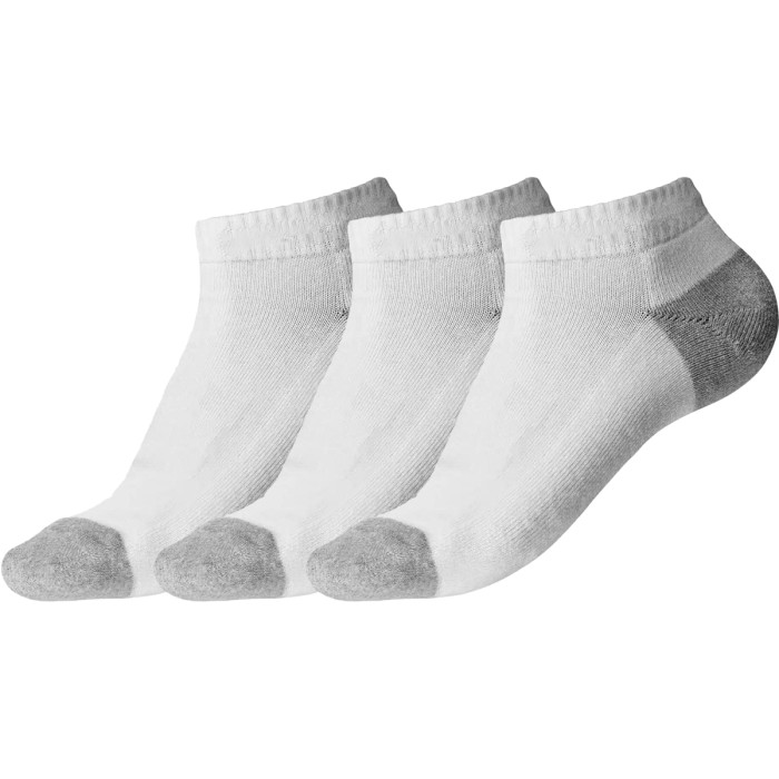 Pack de 3 paires de chaussettes basses DUNLOP femme crew Pack de 3 paires de chaussettes basses DUNLOP femme crew