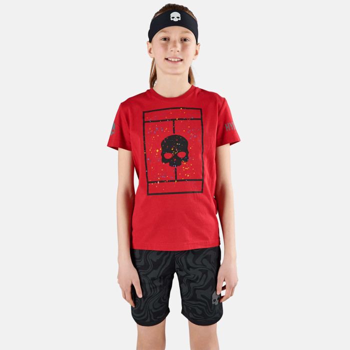 Junior boys HYDROGEN tennis court t-shirt Junior boys HYDROGEN tennis court t-shirt