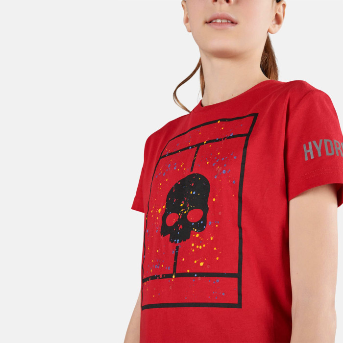 Junior boys HYDROGEN tennis court t-shirt Junior boys HYDROGEN tennis court t-shirt