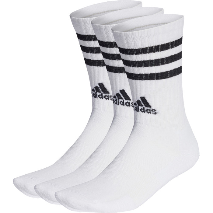3 paires de chaussettes ADIDAS 3 bandes crew (mid)