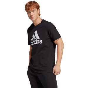 T-shirt ADIDAS bl with brand T-shirt ADIDAS bl with brand