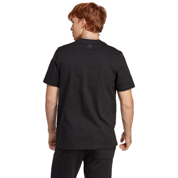 T-shirt ADIDAS bl with brand T-shirt ADIDAS bl with brand