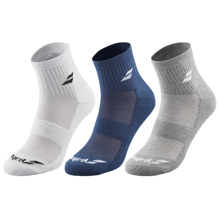 3 pairs of BABOLAT quarter socks 3 pairs of BABOLAT quarter socks