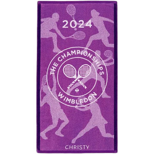 WIMBLEDON 2024 player towel 70*133 cm WIMBLEDON 2024 player towel 70*133 cm