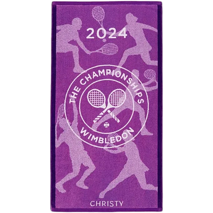 WIMBLEDON 2024 player towel 70*133 cm WIMBLEDON 2024 player towel 70*133 cm