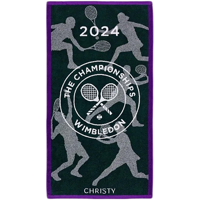 WIMBLEDON 2024 player towel 70*133 cm WIMBLEDON 2024 player towel 70*133 cm