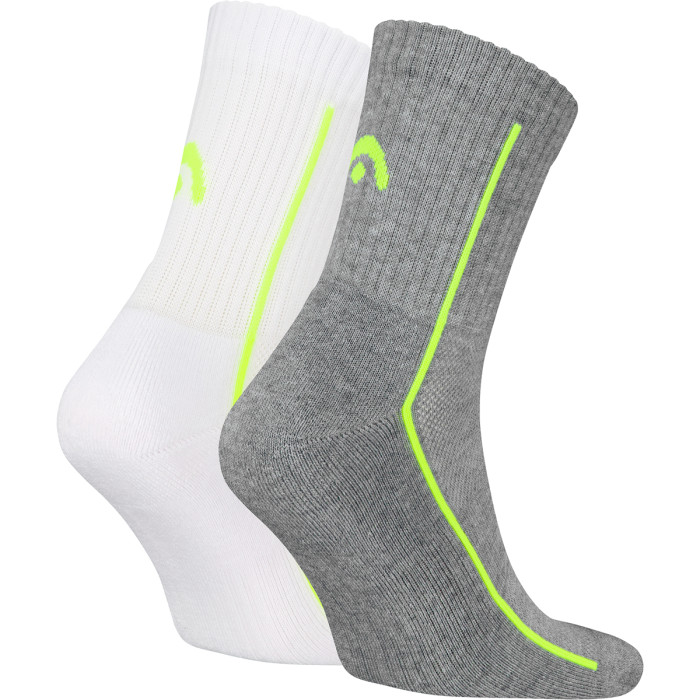 2 paires de chaussettes HEAD performance crew (mid) 2 paires de chaussettes HEAD performance crew (mid)