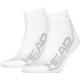 2 pairs of HEAD tennis stripe quarter socks