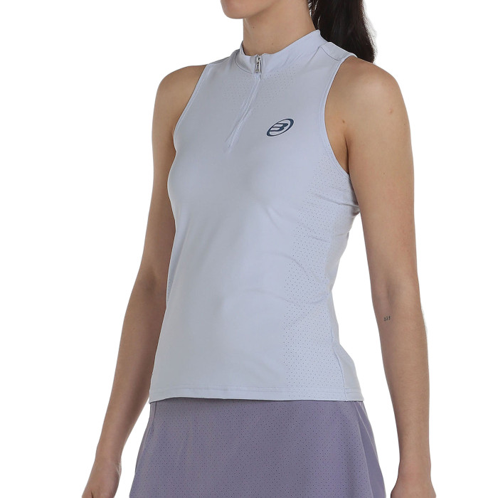 Debardeur BULLPADEL femme pure color 1/4 zip ourol Debardeur BULLPADEL femme pure color 1/4 zip ourol
