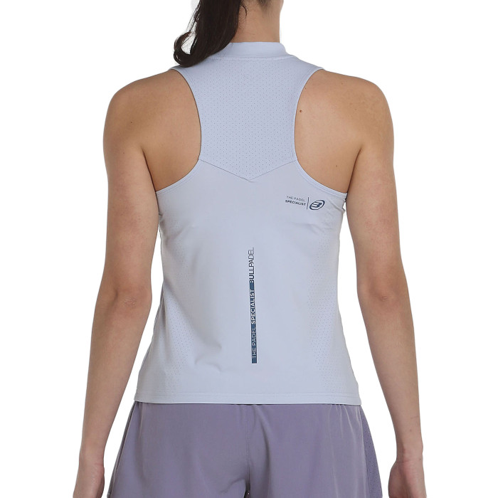 Debardeur BULLPADEL femme pure color 1/4 zip ourol Debardeur BULLPADEL femme pure color 1/4 zip ourol