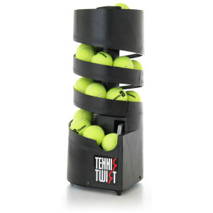 Tennis twist ball launcher Tennis twist ball launcher