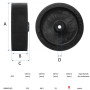 Pair of ejection wheels for TUTOR prolite Pair of ejection wheels for TUTOR prolite