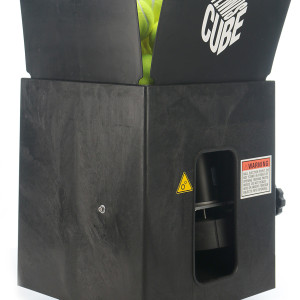 TUTOR cube battery-powered ball launcher TUTOR cube battery-powered ball launcher