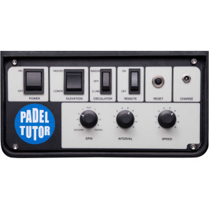 Ball launcher TUTOR padel batterie (with remote control) Ball launcher TUTOR padel batterie (with remote control)