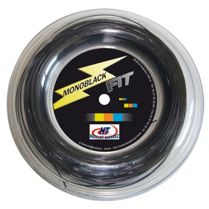 Bobine savarez monofit black 200m 1.23 mm Bobine savarez monofit black 200m 1.23 mm