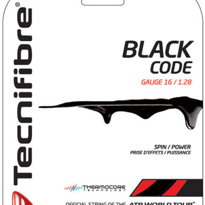 Cordage TECNIFIBRE black code (12 metres) Cordage TECNIFIBRE black code (12 metres)