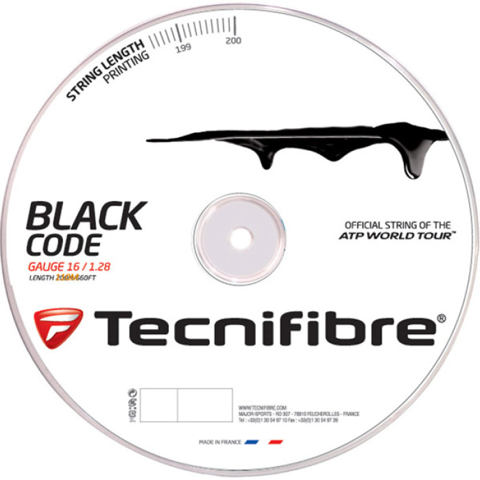 TECNIFIBRE black code reel (200 metres) TECNIFIBRE black code reel (200 metres)