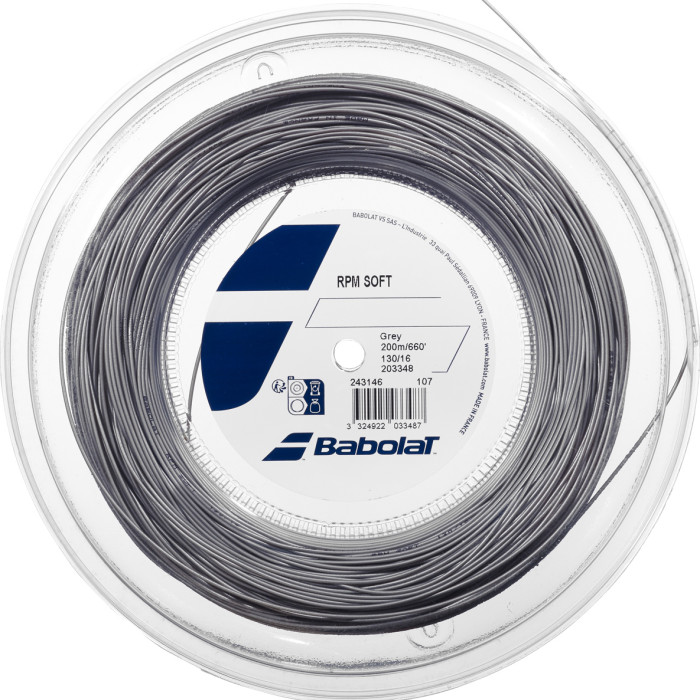 BABOLAT rpm soft string reel (200 meters) BABOLAT rpm soft string reel (200 meters)