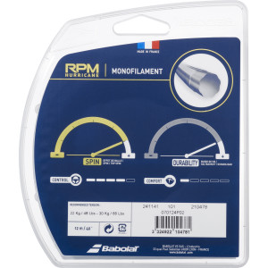 BABOLAT rpm hurricane  (ex pro hurricane tour)  (12 metres) string BABOLAT rpm hurricane  (ex pro hurricane tour)  (12 metres) string