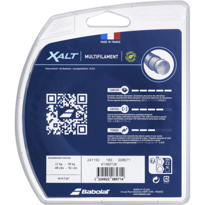 BABOLAT xalt string (12 metres) BABOLAT xalt string (12 metres)