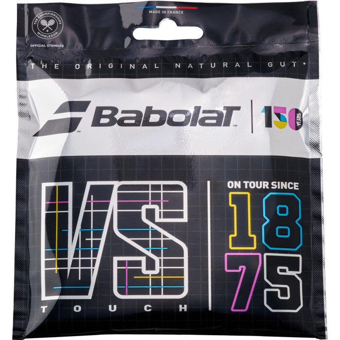 Cordage BABOLAT boyau naturel vs touch 150 years (12 metres) Cordage BABOLAT boyau naturel vs touch 150 years (12 metres)