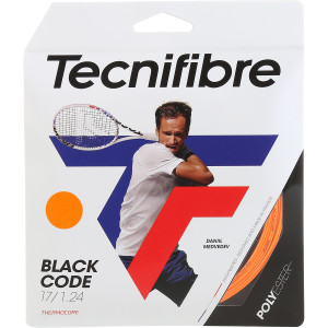 Cordage TECNIFIBRE black code fire (12 metres) Cordage TECNIFIBRE black code fire (12 metres)