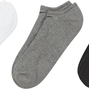 3 pairs of NIKE cushion socks (no show) 3 pairs of NIKE cushion socks (no show)