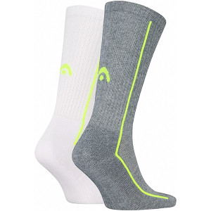 2 pairs of HEAD performance crew socks (long)