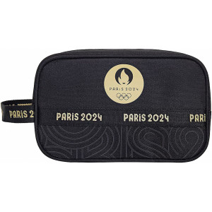 Black and gold toiletry kit PARIS 2024 Black and gold toiletry kit PARIS 2024