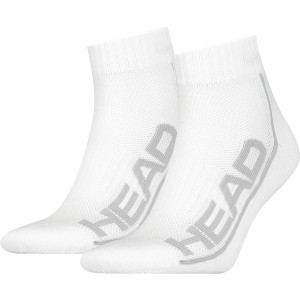2 pairs of HEAD tennis stripe quarter socks